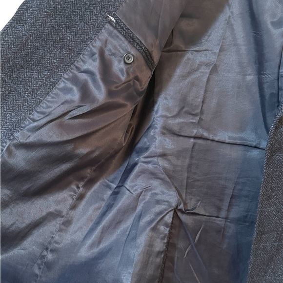 Tailorbyrd Men's 42R Navy Sportcoat Blazer Jacket 100% Wool Made in England - Picture 2 of 5